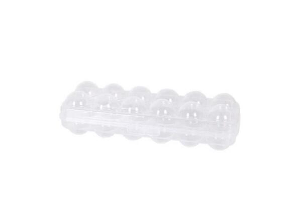 Πλαστική Αυγοθήκη 12 Θέσεων για το Ψυγείο, 27x9.5x7 cm