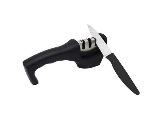 Ακονιστήρι Μαχαιριών με 3 Επίπεδα Ακονίσματος και Εργονομική Λαβή, 20x7.5x5 cm