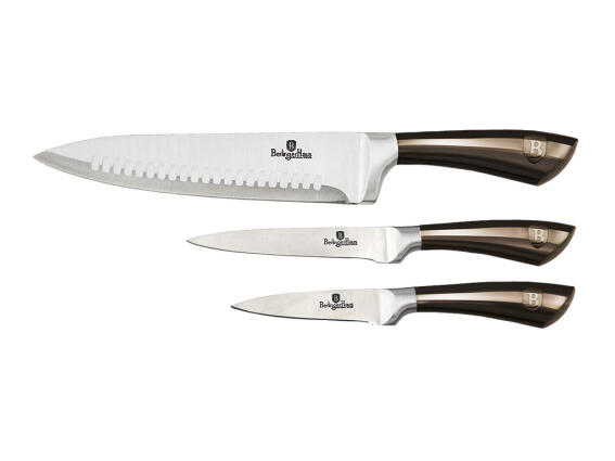 Berlinger Haus Σετ μαχαιριών 3 τεμ. σε μαύρο, BH-2667