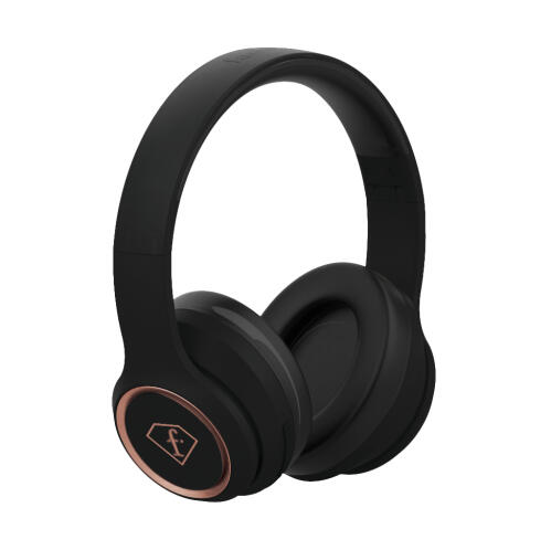 FashionTV Ασύρματα Ακουστικά Bluetooth ANC Rose Collection FTV-0019 Μαύρο Ροζ Χρυσό FTV-0019