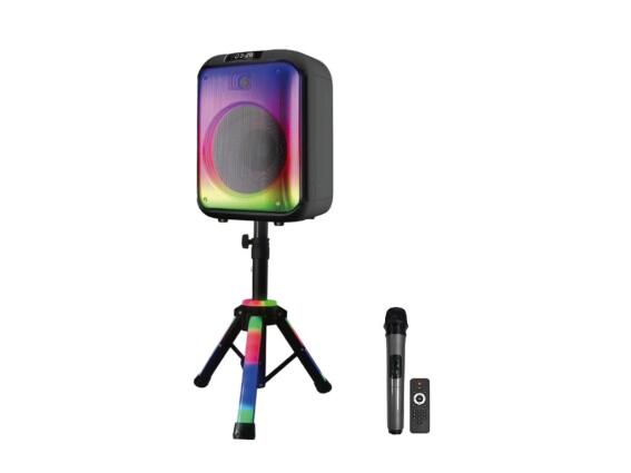 Aria Trade Φορητό Ηχείο Bluetooth Subwoofer Καραόκε 40W