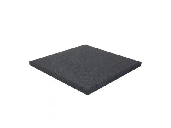 Artplast Επαγγελματικο Δάπεδο Ασφαλείας για Παιδικές χαρές σε Μαύρο Χρώμα, 40x40x2.5 cm, AT40PLAYNE
