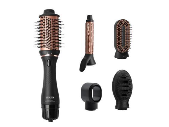Sogo SEC-SS-3725 Σετ Ηλεκτρική Βούρτσα Styling με 5 Αποσπώμενες Βούρτσες Ionic