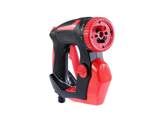 Πιεστικό Πιστόλι με Ενσωματωμένο Δοχείο Σαπουνιού 200 ml  και 8 Λειτουργίες, 18x18 cm