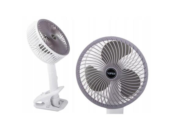 Φορητός Επιτραπέζιος USB Ανεμιστήρας με Κλιπ Στερέωσης 4.5W Διαμέτρου  16.5cm