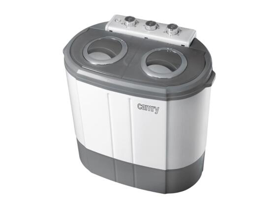 Camry CR 8052 Mini Πλυντήριο Ρούχων Xωρητικότητας 3kg Λευκό Γκρι