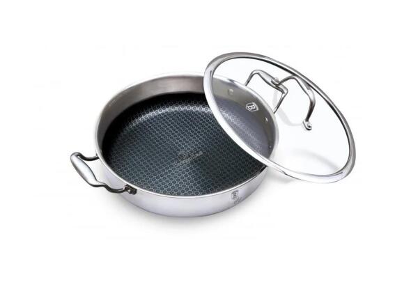 Berlinger Haus Αντικολλητική Κατσαρόλα 28cm, από Ανοξείδωτο Ατσάλι, Eternal Collection  BH-6563N