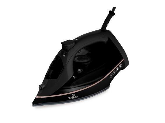 Berlinger Haus Σίδερο Ατμού 2200W 300 ml, 22.9x12.1cm Black Rose Collection BH-9592