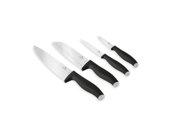 Berlinger Haus Σετ 4 Τεμ  από Ανοξείδωτο Ατσάλι 3cr13, Matte Black Collection  BH-2957