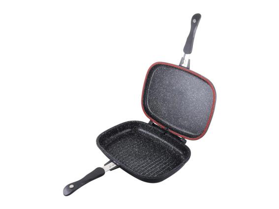 Berlinger Haus Διπλό Τηγάνι 32cm, με Μαρμάρινη Αντικολλητκή Επίστρωση, Granit Diamond Line BH-6778