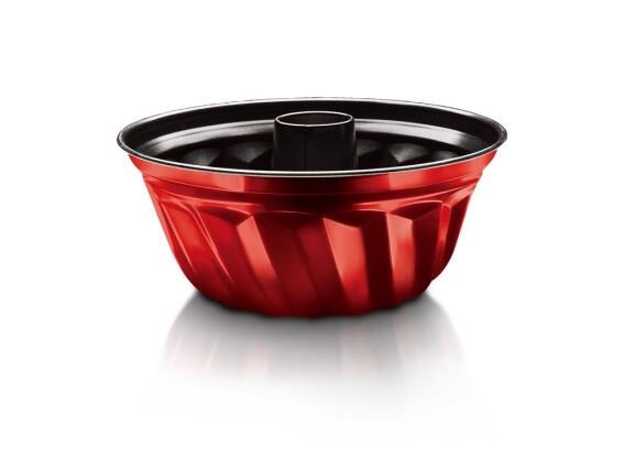 Berlinger Haus Αντικολλητική Φόρμα για Κέικ 25 cm από Αλουμίνιο, Metallic Line Burgundy BH-7865