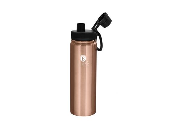 Berlinger Haus Ανοξείδωτο Μπουκάλι Θερμός Sport 720 ml, Metallic Line Rose Gold Edition BH-7764