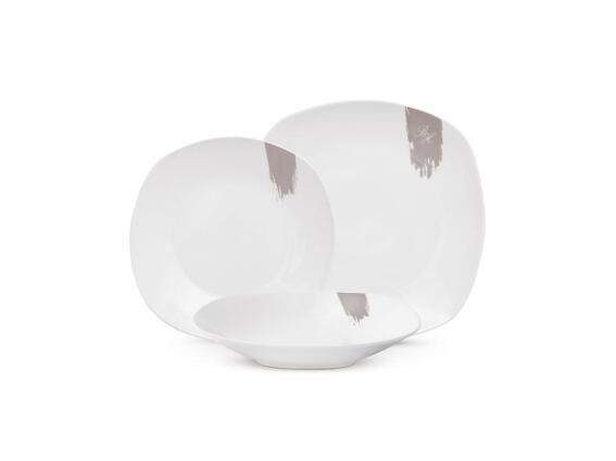 Berlinger Haus Σετ Σερβίτσιο 18 Τεμαχίων από Πορσελάνη, Taupe Collection BH-10202