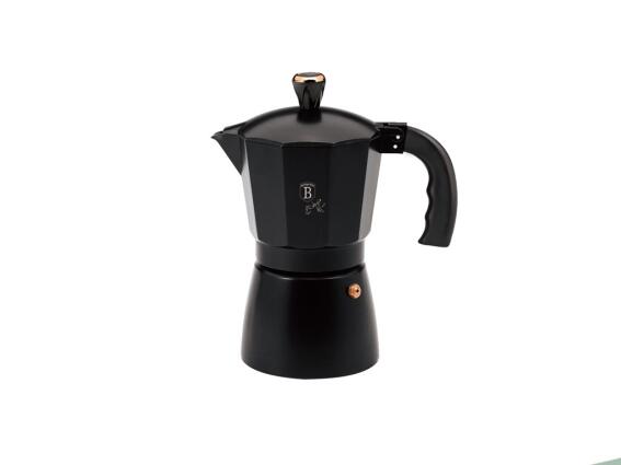 Berlinger Haus Καφετιέρα Μπρίκι Espresso για 9 Φλυτζάνια, Black Rose Collection BH-8562N