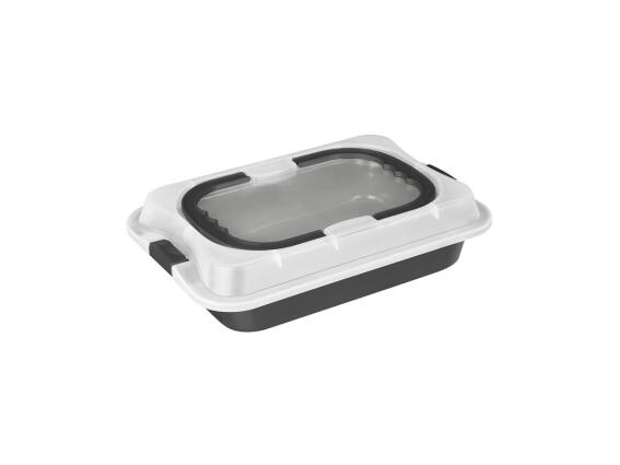 Berlinger Haus Αντικολλητική Φόρμα Φούρνου Ψησίματος με Καπάκι, Anthracite Collection BH-8694