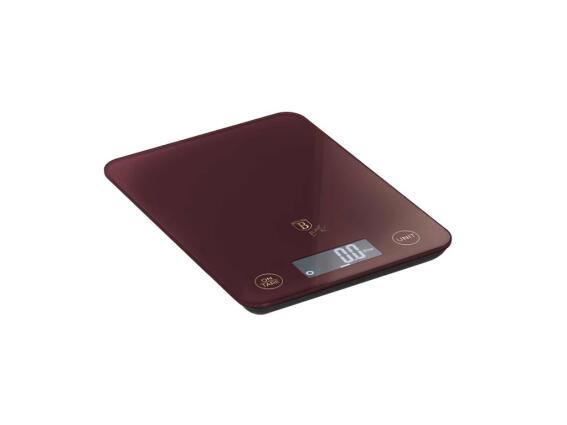 Berlinger Haus Ψηφιακή Ζυγαριά Κουζίνας 5kg σε Μπορντό Χρώμα, Leonardo Collection BH-9753