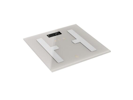 Berlinger Haus Γυάλινη Ψηφιακή Ζυγαριά Μπάνιου έως 180kg 30x30cm, Sahara Collection BH-9755