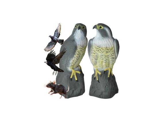 Απωθητικό Πτηνών Ρεαλιστικό Ομοίωμα Γερακιού, 17.5x17.5x40 cm