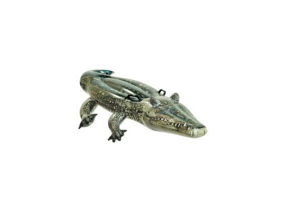 Intex Παιδικό Φουσκωτό  Στρώμα Θαλάσσης Ride On με Κροκόδειλος με Χειρολαβές, 57551