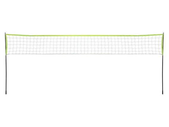 Σετ Εξοπλισμός για Βόλεϊ και Μπάντμιντον, με Μεταλλικό Πλαίσιο, 242x600 cm,