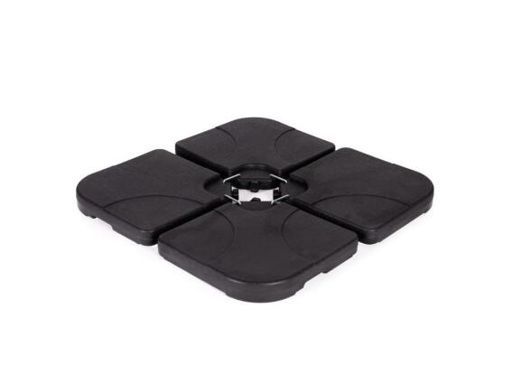 Πλαστική Βάση Για Ομπρέλα Θαλάσσης και Κήπου σε Μαύρο Χρώμα 60kg