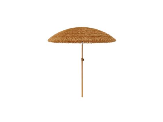 Πτυσσόμενη Ομπρέλα Κήπου και Παραλίας 170cm, με Ρυθμιζόμενο Ύψος και Μεταλλικό Σκελετό