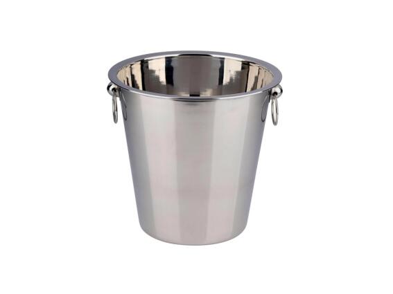 Alpina Σαμπανιέρα Παγοθήκη, από Ανοξείδωτο Ατσάλι με Χερούλια, 22x22x21 cm