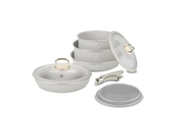 Berlinger Haus Σετ Αντικολλητικά Μαγειρικά Σκεύη 9 Τεμ από Αλουμίνιο, Sahara Collection, BH-8253