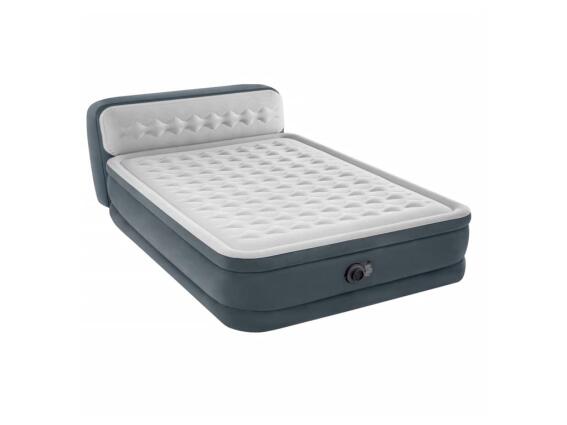 Intex Φουσκωτό Διπλό Στρώμα Ύπνου με Ενσωματωμένη Ηλεκτρική Αντλία, 236x152 cm, 64448ND