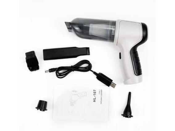 Herzberg HG-03992 Ασύρματο Σκουπάκι Χειρός 3-σε-1 120W Λευκό Μαύρο