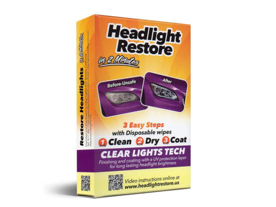 Aria Trade Σετ Γυαλίσματος και Ξεθαμπώματος Φαναριών Αυτοκινήτου, Restoration Kit