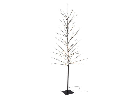 Τεχνητό Φωτιζόμενο Χριστουγεννιάτικο Δέντρο με 480 Led, σε θερμό λευκό χρώμα, 'Υψους 180 cm