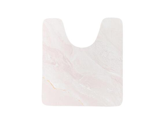 Απορροφητικό Αντιολισθητικό Πατάκι Μπάνιου με Εφέ Μαρμάρου σε Μπεζ Χρώμα, 45x50x0.3 cm