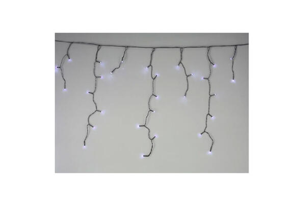 Ηλιακά Λαμπάκια Κουρτίνα 480 Led, με Λευκό Φωτισμό και Usb, 3 μέτρα, 23x13x13 cm