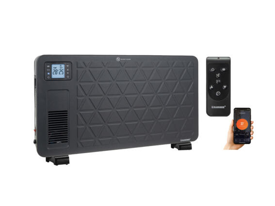 Kaminer ZIFLO θερμοπομπός Δαπέδου 2300W, με WiFi και τηλεχειριστήριο, 70x43x12 cm, 00026403