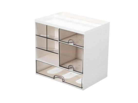 Οργανωτής Γραφείου με Χωρίσματα, από Πλάστικό, σε Λευκό Χρώμα, 20.3x14.3x20.3 cm