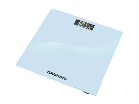 Grundig Γυάλινη Ψηφιακή Ζυγαριά Μπάνιου, 180 kg με LCD Οθόνη 30x30 cm, 42354