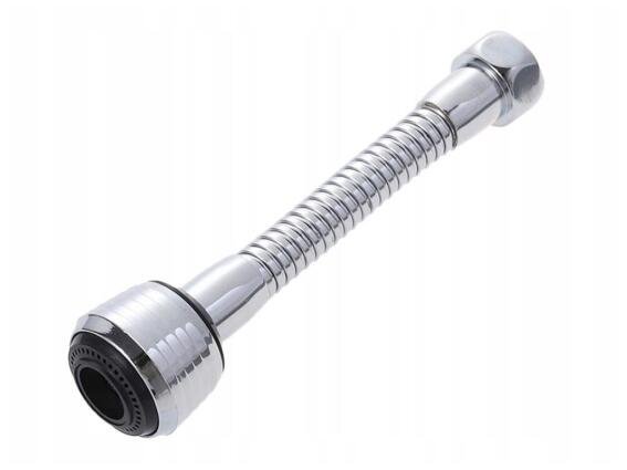 Εύκαμπτη Προέκταση Βρύσης 13 cm με 2 Λειτουργίες Ροής Νερού με Περιστρεφόμενη Κεφαλή