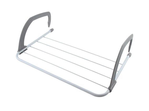 Απλώστρα Ρούχων Μπαλκονιού και Καλοριφέρ με Ρυθμιζόμενους Βραχίονες με 3m Επιφάνεια Στεγνώματος