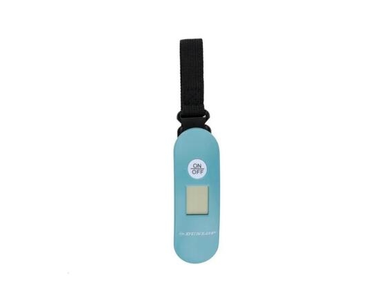 Dunlop Ψηφιακή Ζυγαριά Αποσκευών Έως 40 kg, Με Οθόνη LCD σε Γαλάζιο Χρώμα, 3.8x4x18.2 cm, 57292