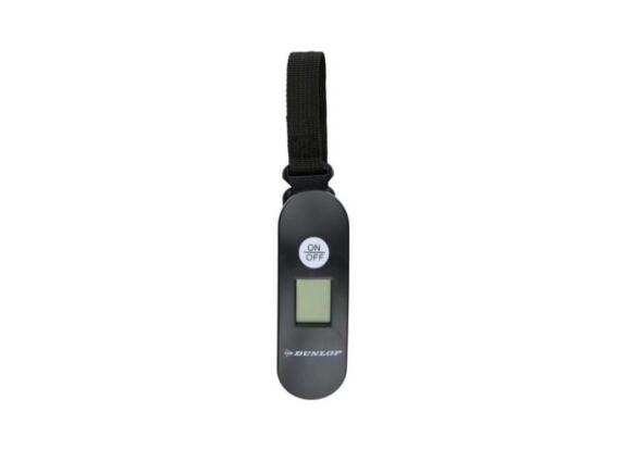 Dunlop Ψηφιακή Ζυγαριά Αποσκευών Έως 40 kg, Με Οθόνη LCD σε Μαύρο Χρώμα, 3.8x4x18.2 cm, 57292