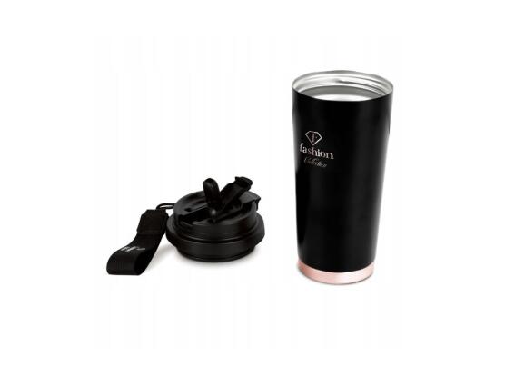 Fashion TV by Berlinger Haus Κούπα Θερμός 500ml από Ανοξείδωτο Ατσάλι 18/10, Black Rose FTV-0132