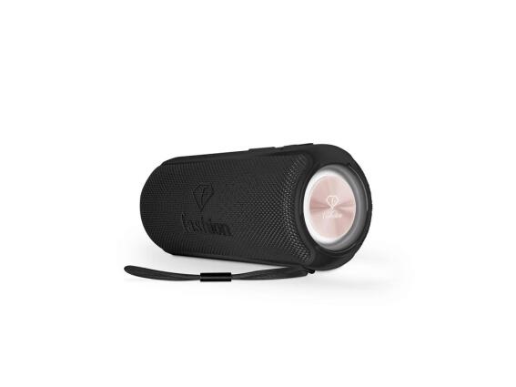Fashion TV by Berlinger Haus Φορητό Bluetooth Ηχείο με LED, Black Rose, 8.5x8.9x21 cm FTV-0117