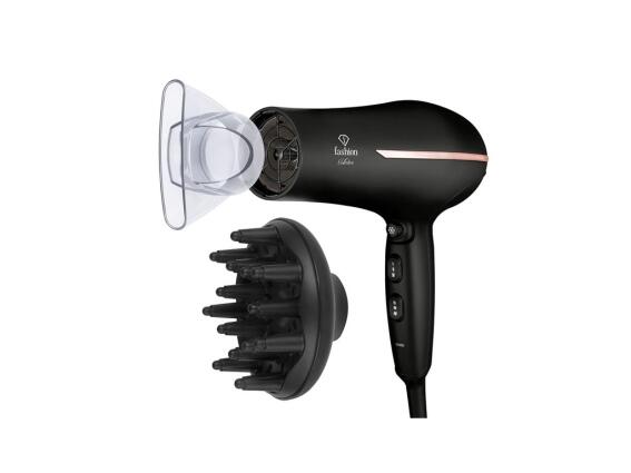Fashion TV by Berlinger Haus Επαγγελματικό Πιστολάκι Μαλλιών 2300W, Black-Rose FTV-0144