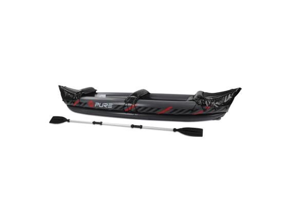 Pure4fun XPRO Φουσκωτό Kayak 2 Ατόμων από Ενισχυμένο PVC με Κουπί, 325x81x53 cm, AC-040