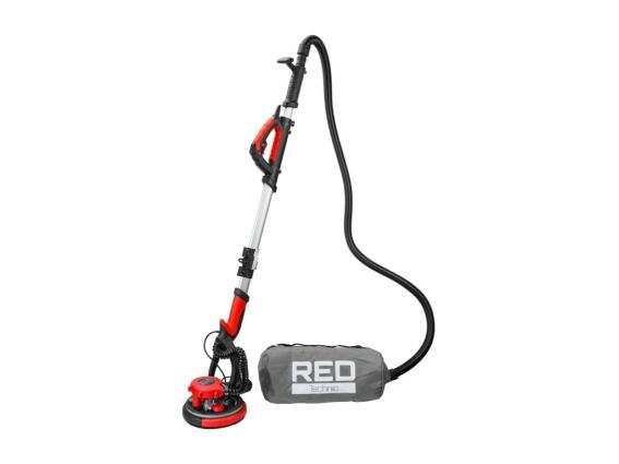 Red Technic Τριβείο Τοίχου και Γυψοσανίδας Τηλεσκοπικό 2000W με LED και 36 Γυαλόχαρτα, RTSDG0108