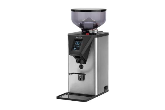 Gaggia Ηλεκτρικός Μύλος Καφέ 310W με Χωρητικότητα 250gr MDF55 Ασημί