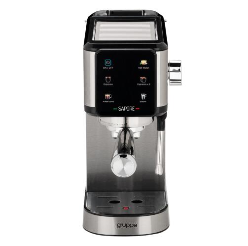 Gruppe Μηχανή Espresso Sapore Inox με ψηφιακή οθόνη αφής CM5106