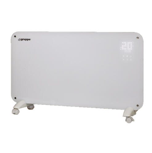 Gruppe Θερμοπομπός Δαπέδου με Ηλεκτρονικό Θερμοστάτη 2000W 83x45cm CHG-20LED-B Λευκός