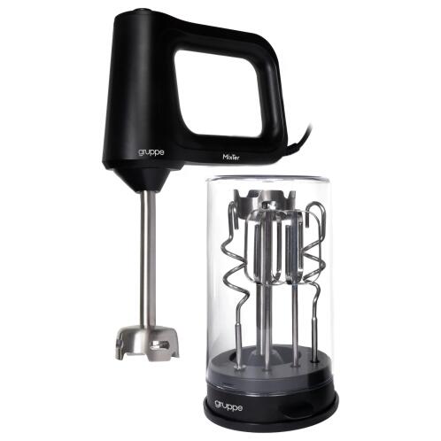 Gruppe Μίξερ Χειρός - Σετ με Γάντζο, Ράβδο και Δοχείο αποθήκευσης HMH1008AB-CE ΣΕΤ